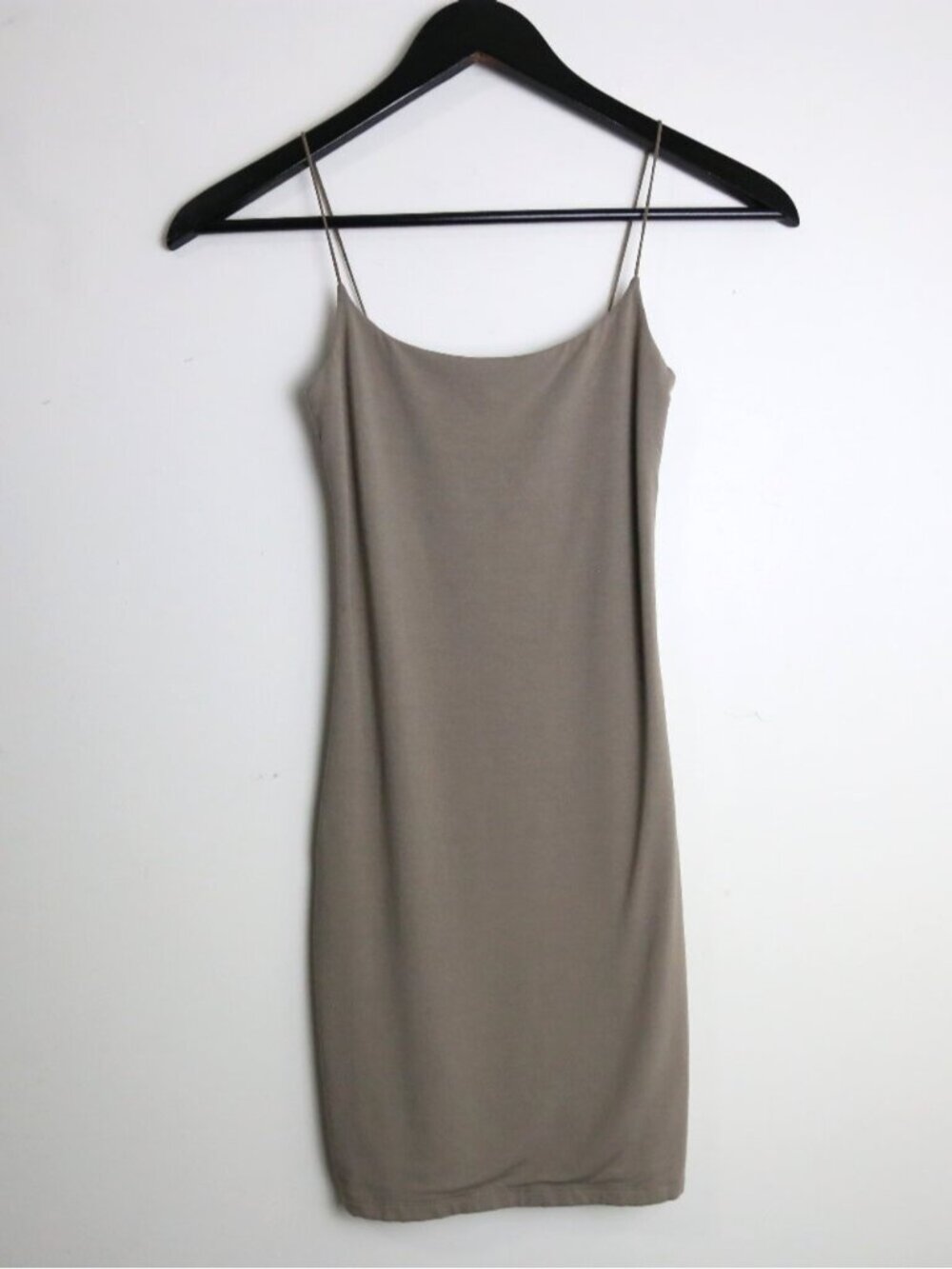 Aritzia Wilfred Free Roos Brown Tank Mini Short Dress Size 2XS